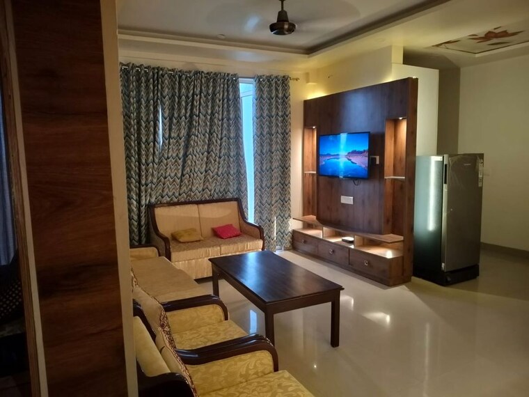 Living Room, puri-pratham 3 Bedroom 1400 Sq.Ft. Apartment In Sector 84 Faridabad 10125428