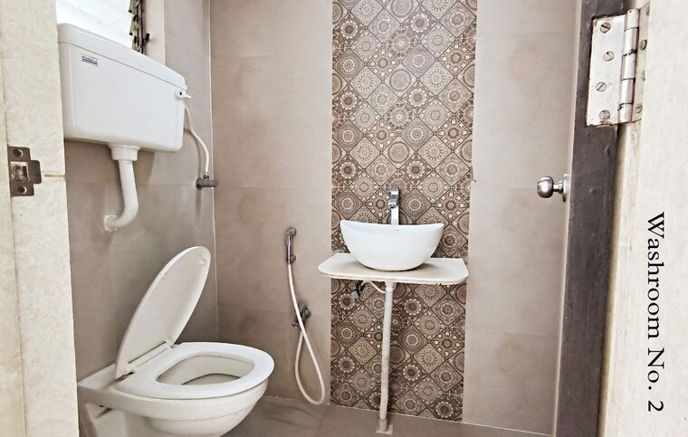 Bathroom, strawberry-onyx 2 Bedroom 506 Sq.Ft. Apartment In Mira Road Thane 10126121