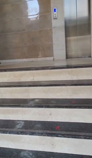 Staircase in 3 BHK Apartment at BPTP The Pedestal, Sector 70a – for Rent