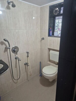 Bathroom in 1.5 BHK Apartment at Bandra West – for Rent