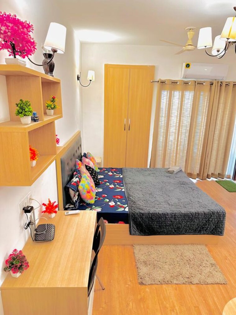 Bedroom, nimbus-the-golden-palm Studio 506 Sq.Ft. Apartment In Sector 168 Noida 10126303