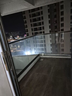 Balcony in 2 BHK Apartment at Twin Star Vaastu Imperial, Ravet – for Rent
