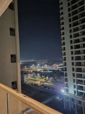 Balcony in 2 BHK Apartment at Twin Star Vaastu Imperial, Ravet – for Rent