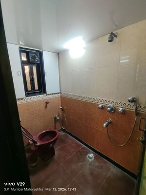 Bathroom in 1 BHK Apartment at Deep Laxmi Apartments, Prabhadevi – for Rent