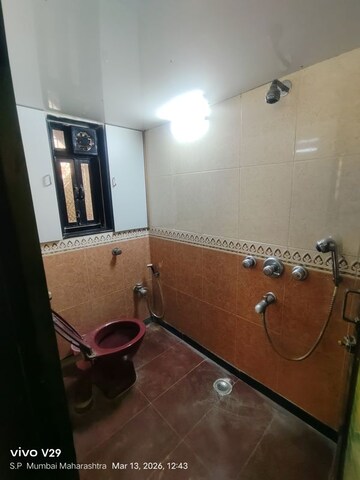 Bathroom in 1 BHK Apartment at Deep Laxmi Apartments, Prabhadevi – for Rent