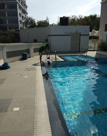 Swimming Pool in 3 BHK Apartment at Jain Srikar Auroville, Kothaguda – for Rent
