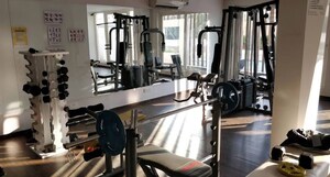 Gym in 3 BHK Apartment at Jain Srikar Auroville, Kothaguda – for Rent