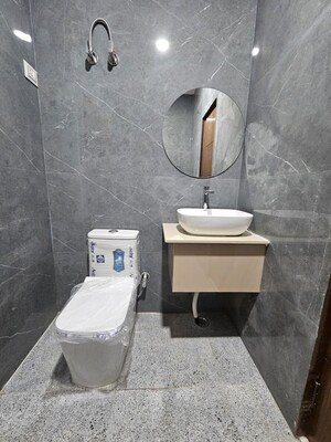 Bathroom in 2 BHK Builder Floor at Chattarpur – for Rent