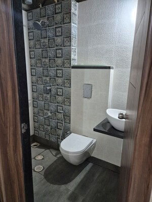 Bathroom in 2 BHK Apartment at Twin Star Vaastu Imperial, Ravet – for Rent