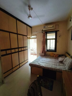Living Room in 1 BHK Apartment at Vinod Villa Worli, Worli – for Rent
