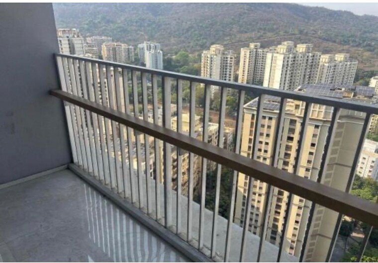 Balcony, pokhran road no two 1 Bedroom 480 Sq.Ft. Apartment In Pokhran Road No Two Thane 10127033