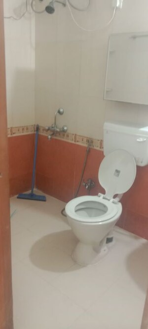Bathroom in 2 BHK Apartment at RK Lunkad Nisarg Nirmiti, Pimple Saudagar – for Rent