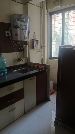 Kitchen in 1 BHK Apartment at Aangan CHS Kharghar, Kharghar Sector 19 – for Rent