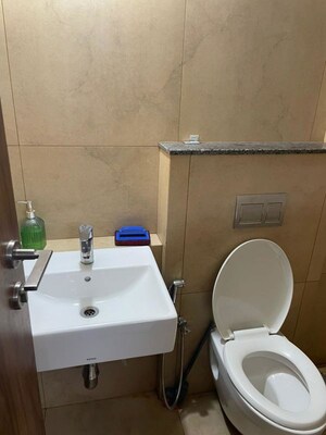 Bathroom in 2 BHK Apartment at SD Siennaa Wing C, Kandivali East – for Sale