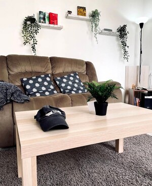 Living Room in 3 BHK Apartment at Myscape Sanctuary, Hafeezpet – for Sale