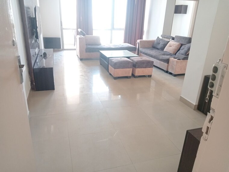 Living Room, unitech-the-residences-gurgaon 3.5 Bedroom 1545 Sq.Ft. Apartment In Sector 33 Gurgaon 10127271