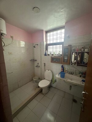 Bathroom in 3 BHK Builder Floor at Mayfield Garden – for Rent