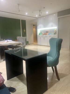 Team Area in 4 BHK Apartment at Lodha Trump Tower, Worli – for Rent