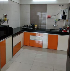 Kitchen in 3 BHK Apartment at Paranjape Yuthika Apartment, Bavdhan – for Rent
