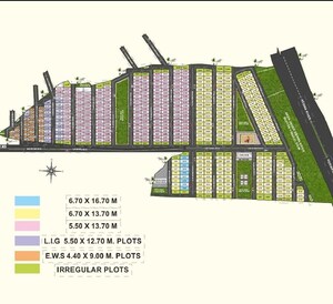 Master Plan in 3 BHK Villa at Katara Hills – for Sale