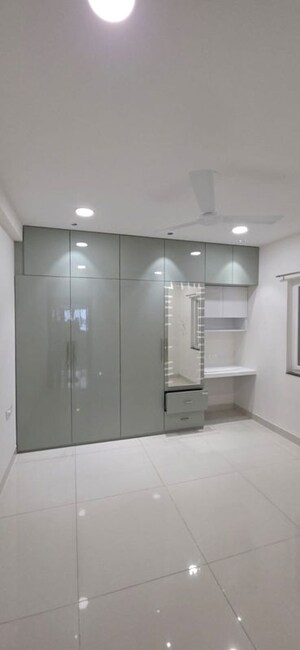 Kitchen in 3 BHK Apartment at Lakshmi Cadillac, Kondapur – for Rent