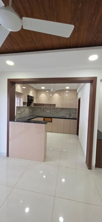 Kitchen in 3 BHK Apartment at Lakshmi Cadillac, Kondapur – for Rent