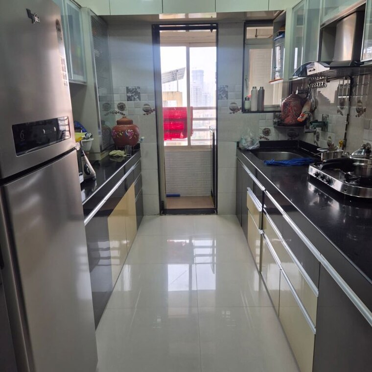Kitchen, cosmos-empress-park 2 Bedroom 760 Sq.Ft. Apartment In Ghodbunder Road Thane 10128185