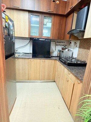 Kitchen in 2 BHK Apartment at Hawelia Valencia Homes, Sector 1 Greater Noida – for Rent