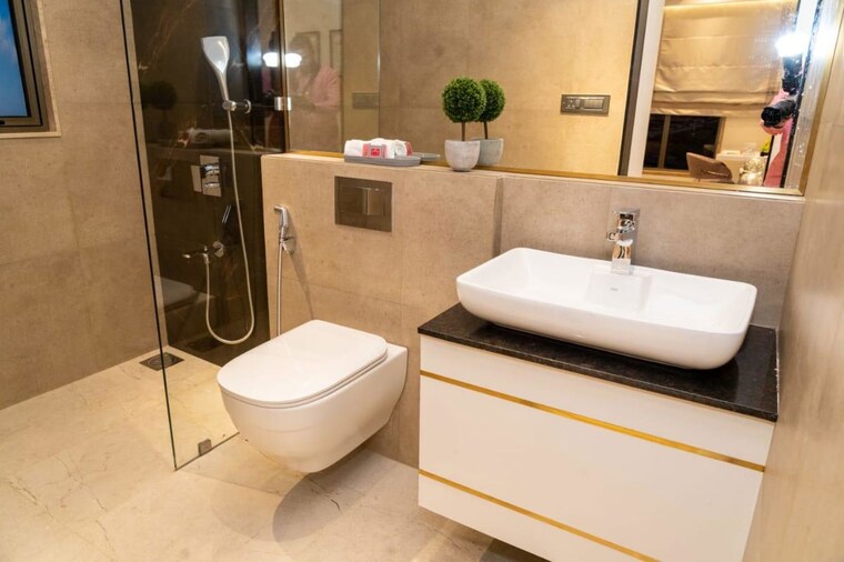 Bathroom, wadala 2 Bedroom 828 Sq.Ft. Apartment In Wadala Mumbai 10128429