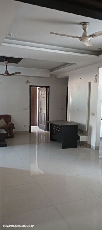 Living Room in 3 BHK Apartment at Golden Sand Apartments, Dhakoli – for Rent