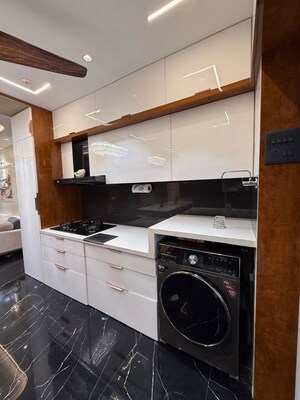 Kitchen in 2 BHK Apartment at Dhayari – for Sale