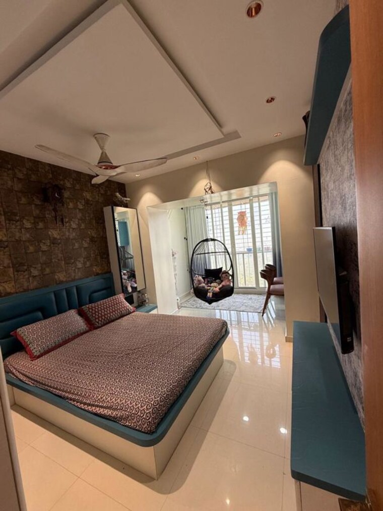 Bedroom, dhayari 2 Bedroom 970 Sq.Ft. Apartment In Dhayari Pune 10128421