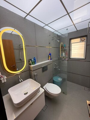 Bathroom in 2 BHK Apartment at Dhayari – for Sale