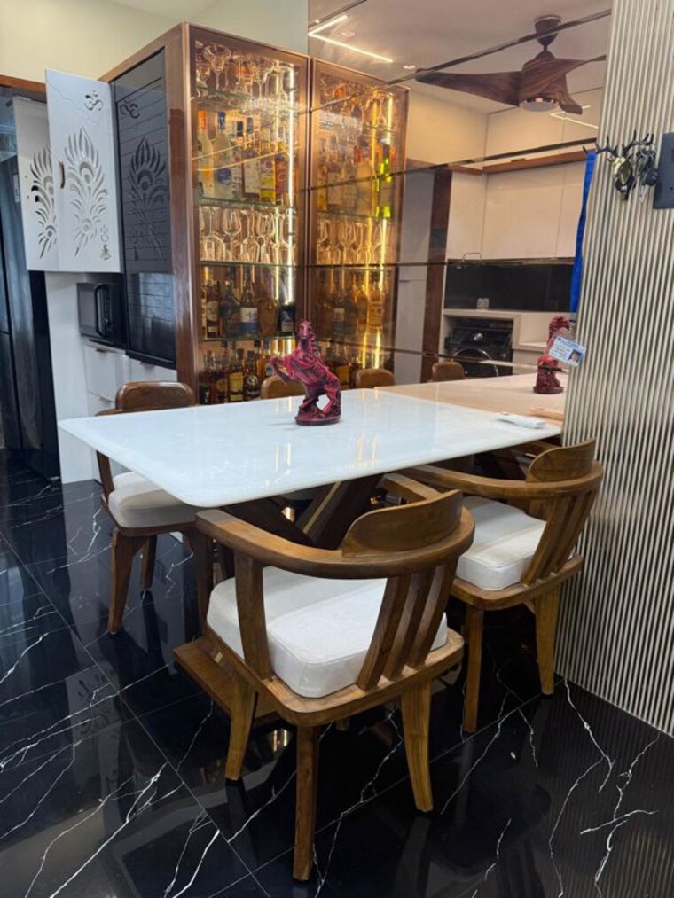 Dining area, dhayari 2 Bedroom 970 Sq.Ft. Apartment In Dhayari Pune 10128421