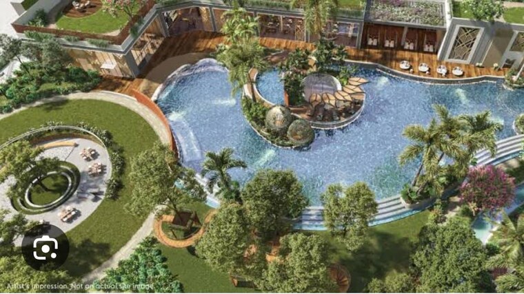 Garden, godrej-tropical-isle 3 Bedroom 2500 Sq.Ft. Apartment In Sector 146 Noida 10128492