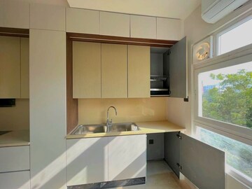 Kitchen in 3 BHK Builder Floor at Ansal Sushant Floors, Sushant Lok ii – for Rent