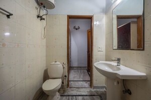 Bathroom in 4 BHK Independent House at RWA Apartments Sector 52, Sector 52 – for Rent