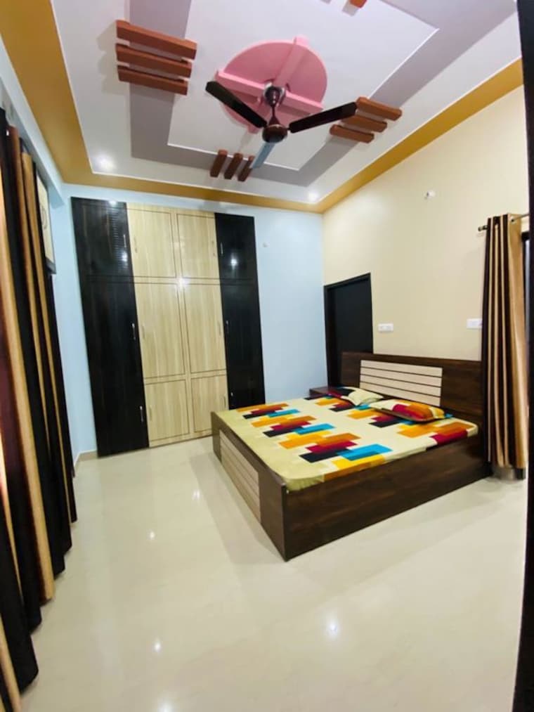 Bedroom, gomti nagar 1.5 Bedroom 2152 Sq.Ft. Independent House In Gomti Nagar Lucknow 10128546