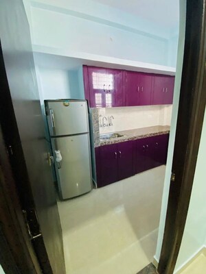 Kitchen in 1.5 BHK Independent House at Gomti Nagar – for Rent