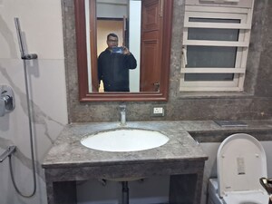 Bathroom in 3 BHK Apartment at Jaypee Pavilion Heights IV, Sector 128 – for Rent