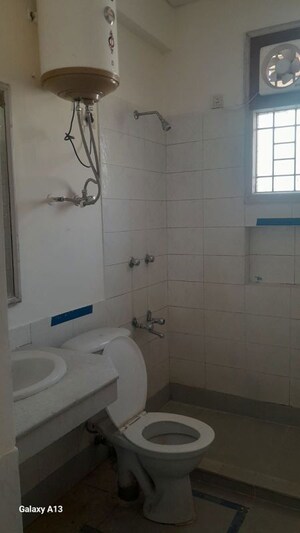 Bathroom in 3 BHK Builder Floor at Unitech South City II, Sector 50 – for Rent