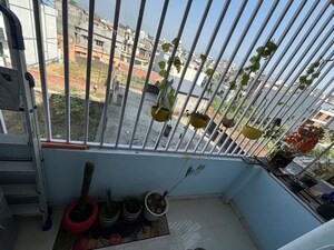 Balcony in 2 BHK Builder Floor at Aman Vihar – for Rent