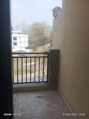 Balcony in 2 BHK Builder Floor at Jakhan – for Rent