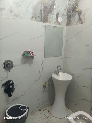 Bathroom in 2 BHK Builder Floor at Jakhan – for Rent