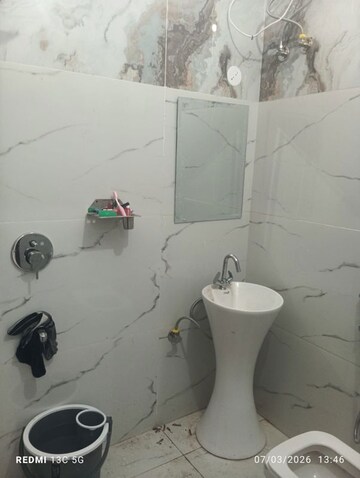 Bathroom in 2 BHK Builder Floor at Jakhan – for Rent