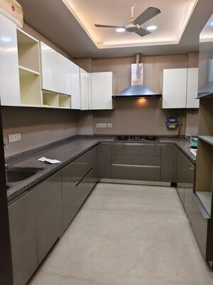 Kitchen in 3 BHK Apartment at Safdarjung Enclave – for Rent