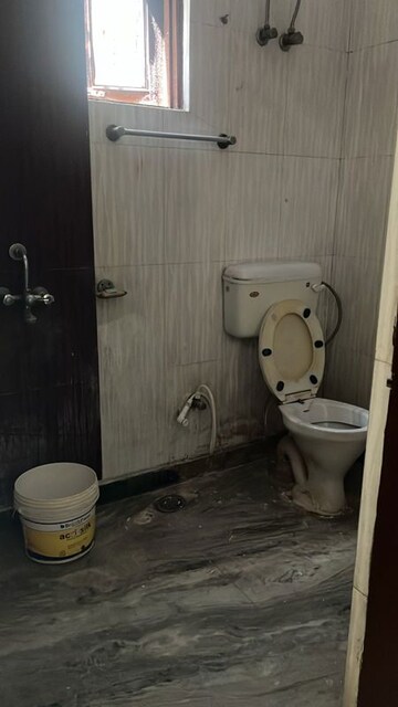 Bathroom in 1 BHK Builder Floor at Chattarpur – for Rent