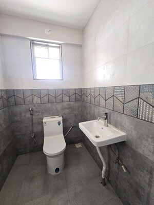 Bathroom in 2 BHK Apartment at Kharadi – for Rent