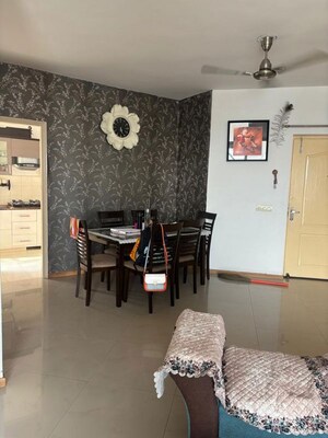 Dining area in 2.5 BHK Apartment at Bestech Park View Residency, Sector 3 – for Rent
