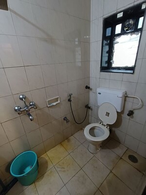 Bathroom in 2 BHK Apartment at Shree Amit Nagar CHS, Andheri West – for Rent